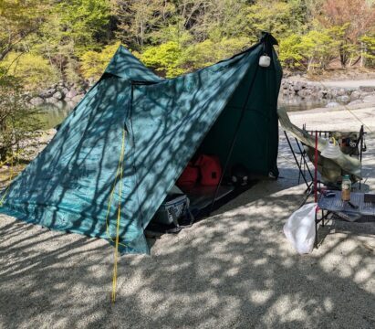 リッチモンドのティピーテント ～ バイクキャンパーにもおすすめの